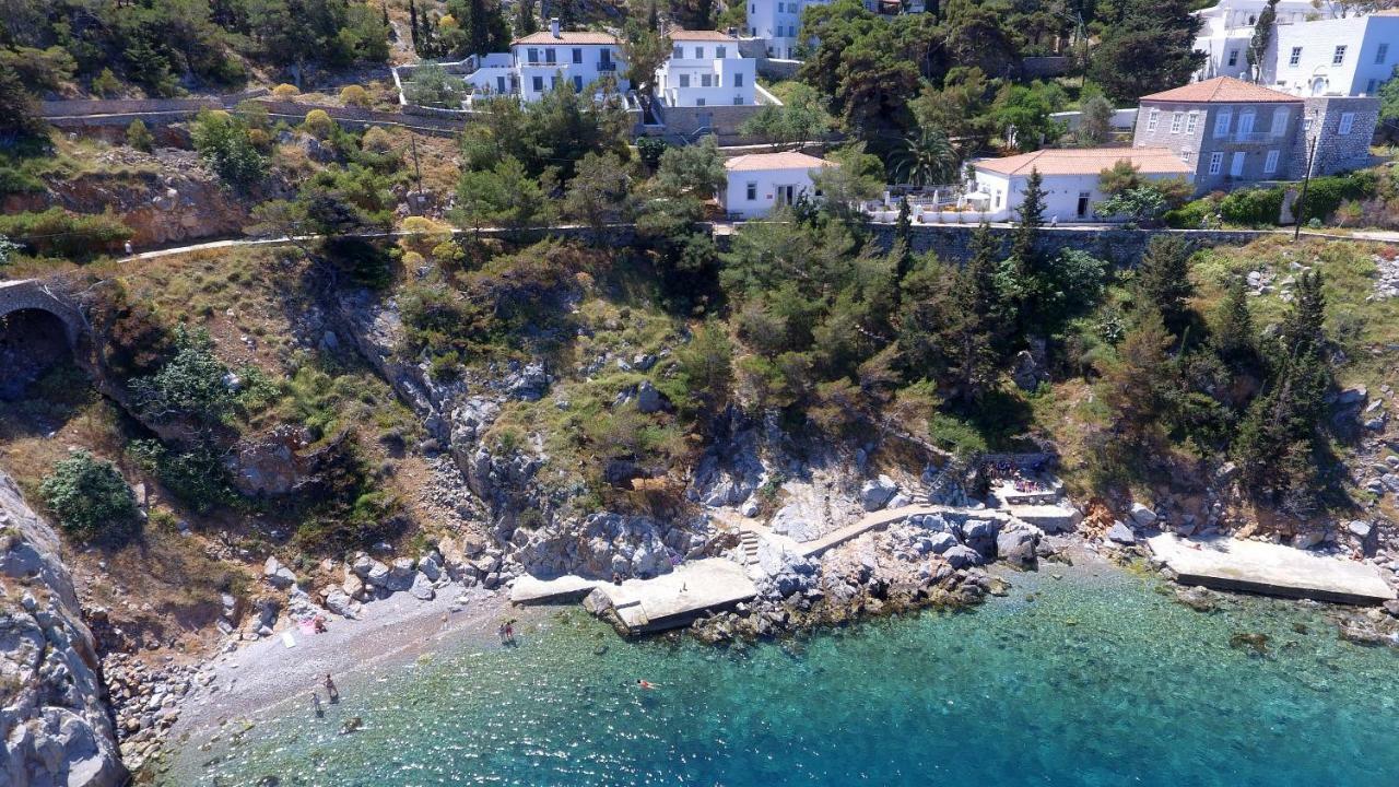 Douskos Beach House Apartment Hydra  Bagian luar foto