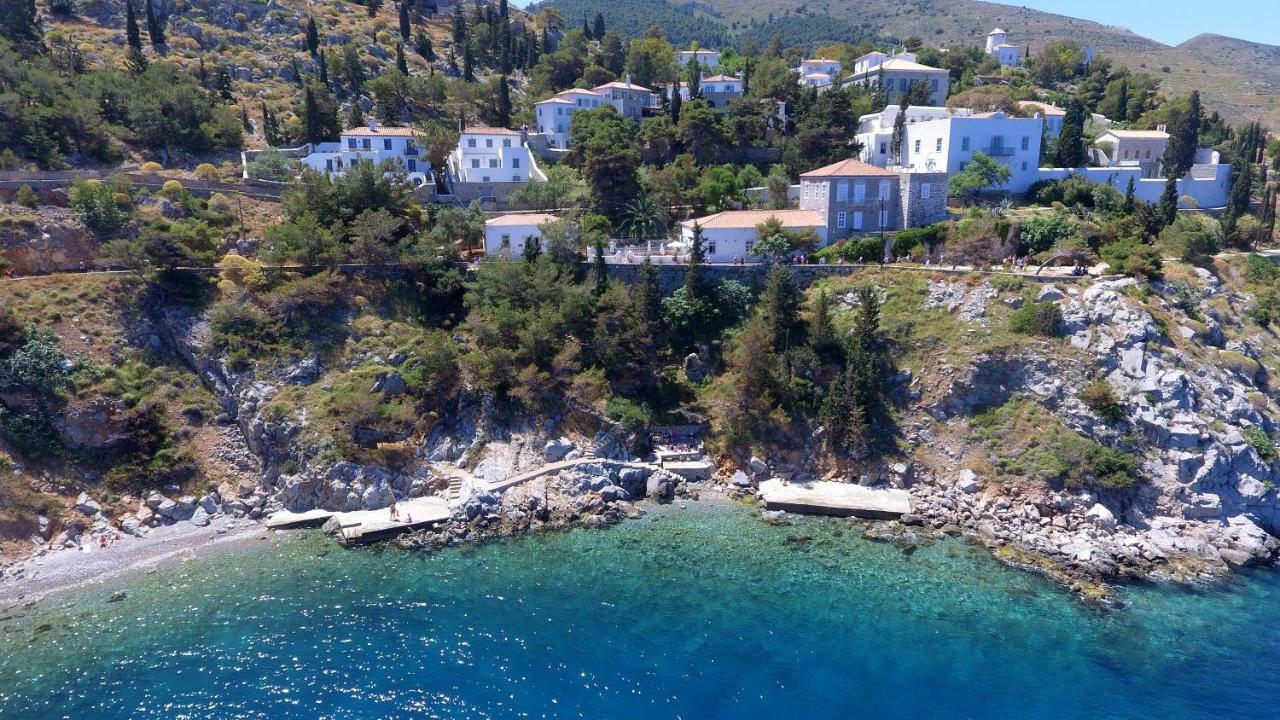Douskos Beach House Apartment Hydra  Bagian luar foto